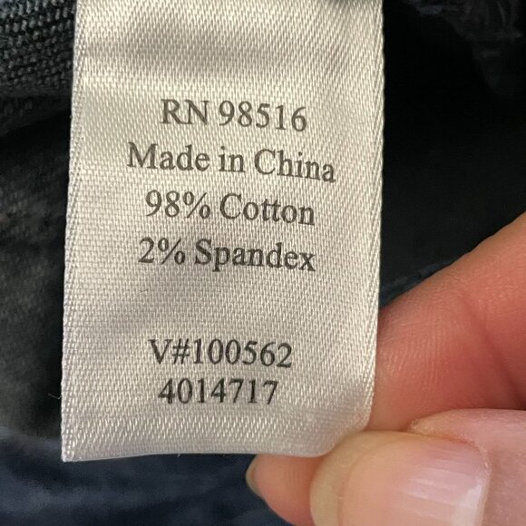 Coldwater Creek Stretch Straight Leg Jeans 40" Length - Blue - 10 - Picture 4 of 10